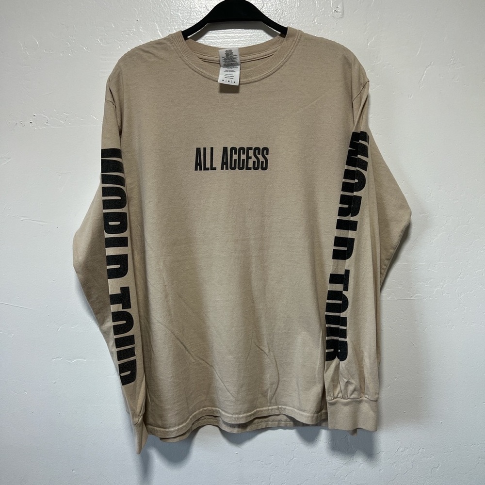 Justin Bieber Purpose World Tour All Access Long sleeve T-shirt